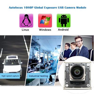 200W 1080P AR0234 Global Exposure Autofocus Modulo della fotocamera USB ad alta velocità