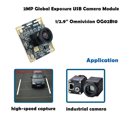 Otturatore globale del modulo della macchina fotografica di OG02B10 60FPS USB per le applicazioni industriali di visione artificiale
